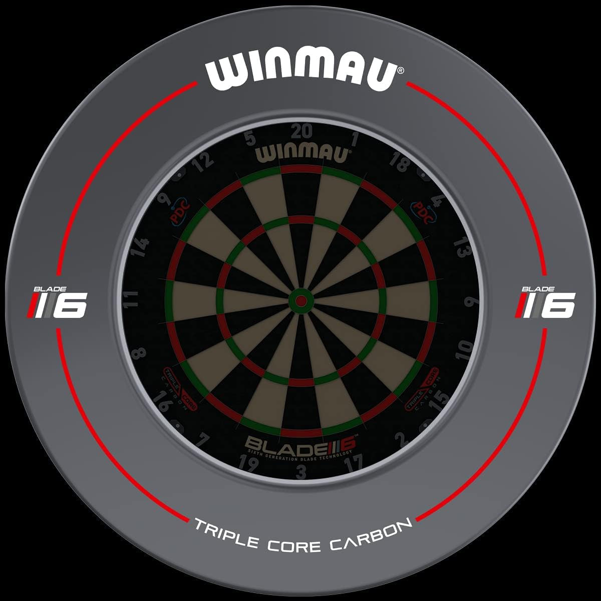 Printed Blue Dartboard Surround